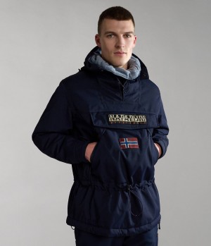 Anoraks Napapijri Skidoo Anorak Jacket Homme Bleu Foncé | 5402TGEJP