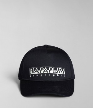 Chapeaux Napapijri Box Cap Enfant Bleu Foncé | 7540FQEZI