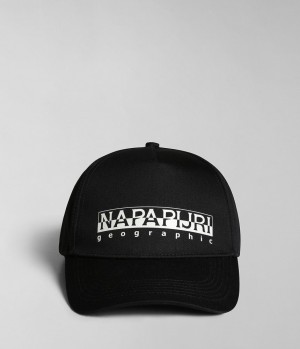 Chapeaux Napapijri Box Cap Homme Noir | 7549HOESV