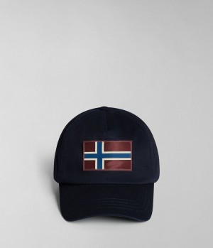 Chapeaux Napapijri Falis Cap Homme Bleu Foncé | 7542PZCDQ