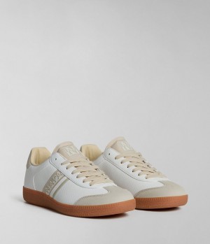Chaussures de Sport Napapijri Aspen Trainers Homme Blanche | 8463MBRCE
