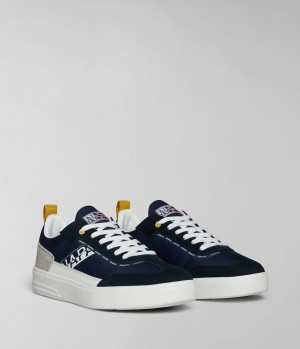 Chaussures de Sport Napapijri Bark OG Trainers Homme Bleu Foncé | 4325JIUSR