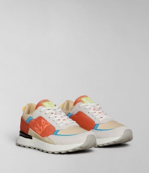 Chaussures de Sport Napapijri Carley Trainers Femme Orange | 6825UXRNT