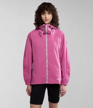 Coupe-vent Napapijri Makay Windbreaker Femme Rose | 4279RQMCA