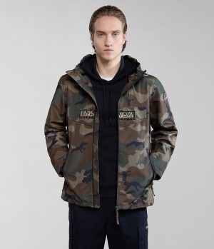 Coupe-vent Napapijri Rainforest Open Summer Print Jacket Homme Multicolour | 1380QPULF