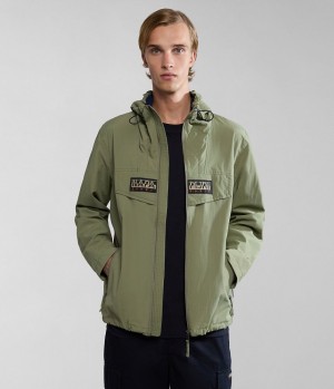 Coupe-vent Napapijri Rainforest Open Summer Jacket Homme Vert | 5607PLJVK