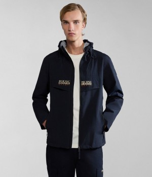 Coupe-vent Napapijri Rainforest Open Summer Jacket Homme Noir | 7924AVTGY