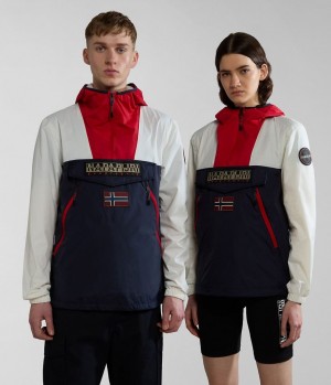 Coupe-vent Napapijri Rainforest Ripstop Anorak Jacket - Unisex Femme Multicolour | 0961YEUCO