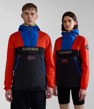 Coupe-vent Napapijri Rainforest Ripstop Anorak Jacket - Unisex Homme Multicolour | 2693SLJCH