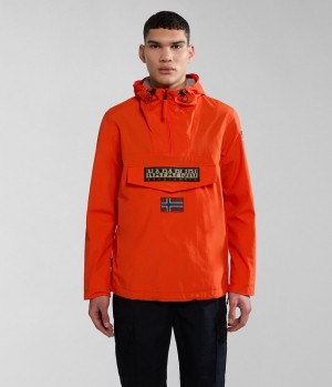 Coupe-vent Napapijri Rainforest Summer Anorak Jacket Homme Orange | 4932GCLXY