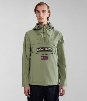 Coupe-vent Napapijri Rainforest Summer Anorak Jacket Homme Vert | 8423MLDYF