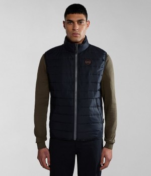 Gilet Napapijri Acalmar Vest Homme Noir | 4960KACXL