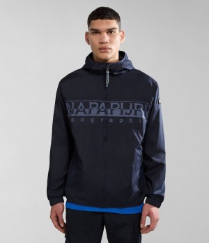 Lightweight Jackets Napapijri Raymi Short Jacket Homme Bleu Foncé | 1984LGMVN