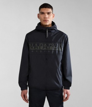 Lightweight Jackets Napapijri Raymi Short Jacket Homme Noir | 8296WPAML