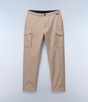 Pantalon Cargo Napapijri Broc Cargo Trousers Homme Beige | 5832GFQWD