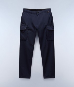 Pantalon Cargo Napapijri Broc Cargo Trousers Homme Bleu Foncé | 6507URXMD