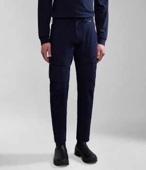 Pantalon Cargo Napapijri Carchi Cargo Trousers Homme Bleu Foncé | 8046HOCVE