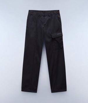 Pantalon Cargo Napapijri Murg Cargo Trousers Femme Noir | 6253ORFWD