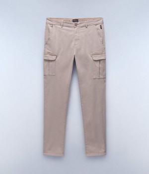 Pantalon Cargo Napapijri Yasuni Cargo Trousers Homme Beige | 5641HPSTD