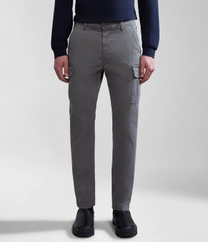 Pantalon Cargo Napapijri Yasuni Cargo Trousers Homme Grise | 5790MIPHR