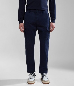 Pantalon Cargo Napapijri Yasuni Cargo Trousers Homme Bleu Foncé | 5986ILCZK