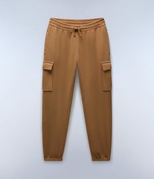 Pantalon Jogger Napapijri Castor Joggers Femme Marron | 0459ZJYET