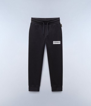 Pantalon Jogger Napapijri Chamois Joggers (4-16 YEARS) Enfant Noir | 0753VHJSQ