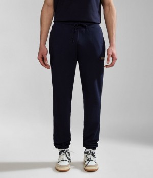 Pantalon Jogger Napapijri Iaato Summer Joggers Homme Bleu Foncé | 0192CIMAN