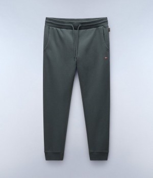 Pantalon Jogger Napapijri Malis Fleece Trousers Homme Vert | 2178CKJBR