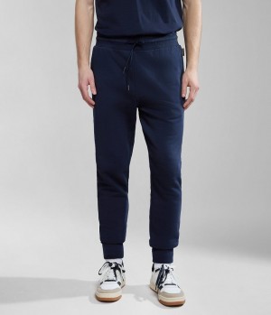 Pantalon Jogger Napapijri Malis Summer Joggers Homme Bleu Foncé | 7280ONZRU