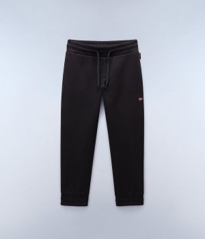 Pantalon Jogger Napapijri Malis Winter Joggers (4-16 YEARS) Enfant Noir | 1832OHNGB