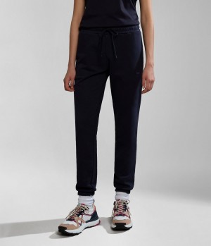 Pantalon Jogger Napapijri Nina Summer Joggers Femme Bleu Foncé | 2139JFWOX