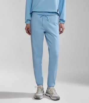 Pantalon Jogger Napapijri Nina Summer Joggers Femme Bleu Clair | 3695ZYSFP