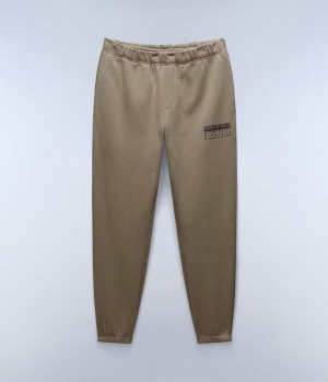Pantalon Jogger Napapijri Premium Joggers Homme Beige | 4031TZWCX