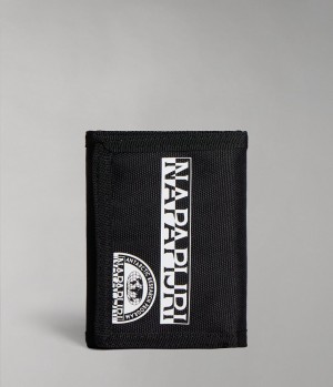 Petits Portefeuilles Napapijri Happy Wallet Enfant Noir | 7385WUNKB