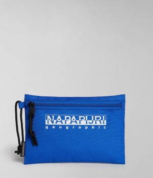 Petits Portefeuilles Napapijri Hornby Pencil Case Homme Bleu | 5946FZCWM