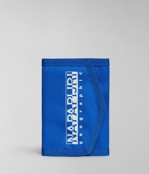 Petits Portefeuilles Napapijri Hornby Wallet Homme Bleu | 6730KERPF