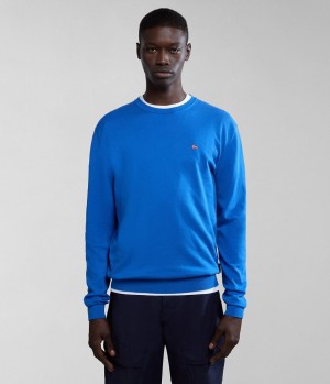 Pulls Napapijri Decatur Jumper Homme Bleu | 0628HDXWF
