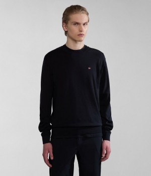 Pulls Napapijri Decatur Jumper Homme Noir | 4072FMVKZ
