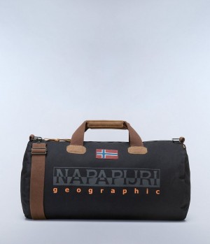Sac Polochon Napapijri Bering Duffle Bag Femme Noir | 7946QPNUD