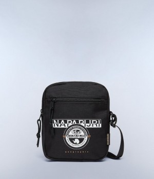 Sacs Napapijri Boussine Crossbody Bag Enfant Noir | 1352ATMBW