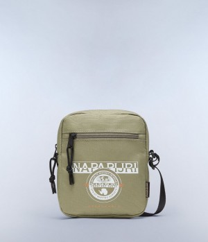 Sacs Napapijri Boussine Crossbody Bag Enfant Vert | 4867GEQDU