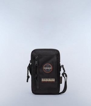 Sacs Napapijri Voyage Crossover Bag Enfant Noir | 9267JGDIN