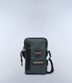 Sacs Napapijri Voyage Crossover Bag Enfant Vert | 2948LMYHK