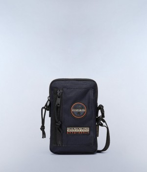Sacs Napapijri Voyage Crossover Bag Enfant Bleu Foncé | 8176GIDFK