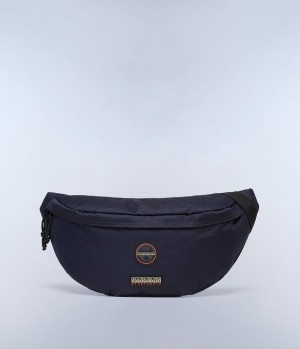 Sacs Napapijri Voyage Waist Bag Enfant Bleu Foncé | 1605JSIUX