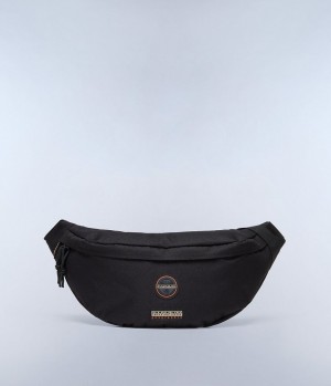 Sacs Napapijri Voyage Waist Bag Enfant Noir | 5697WVULH