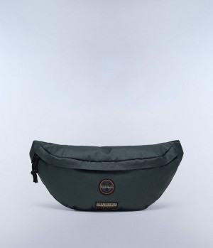 Sacs Napapijri Voyage Waist Bag Enfant Vert | 3781PQFMR