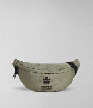 Sacs Napapijri Voyage Waist Bag Enfant Vert | 8240SPYDB
