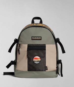 Sacs à Dos Napapijri Bay Backpack Femme Vert | 3452HEPYQ